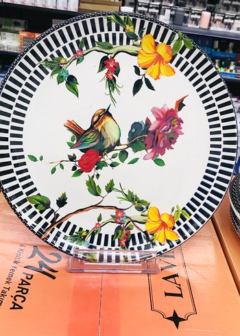 LAVİN 24 Parça Çiçekli Yemek Takımı - Görsel 5