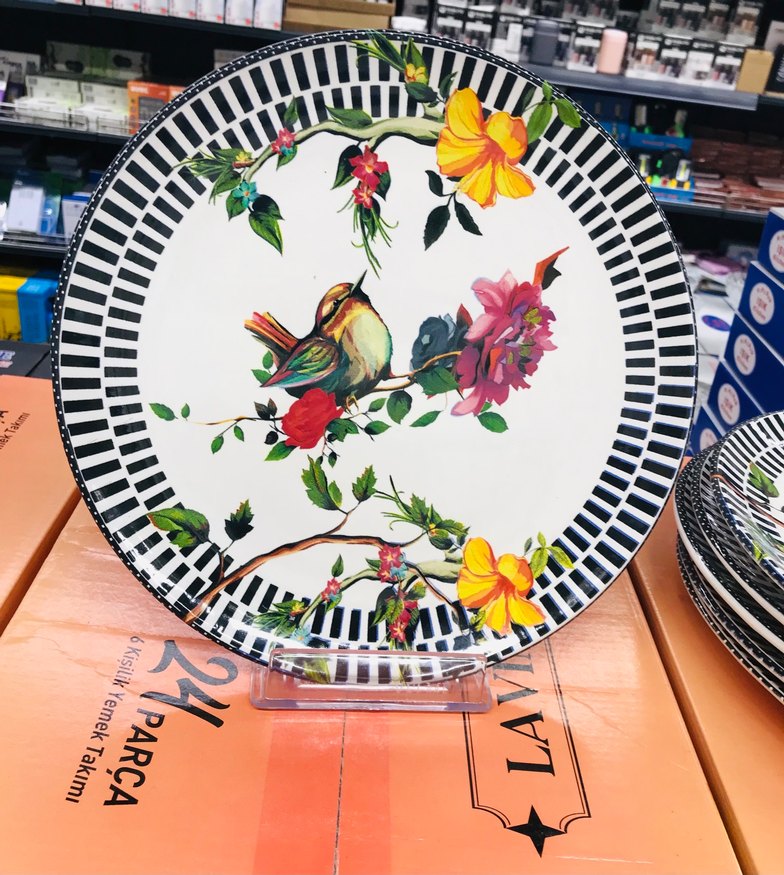 LAVİN 24 Parça Çiçekli Yemek Takımı - Görsel 5