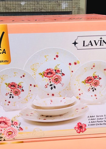 Lavin 24 Parça 6 Kişilik Yemek Takımı - Görsel 5