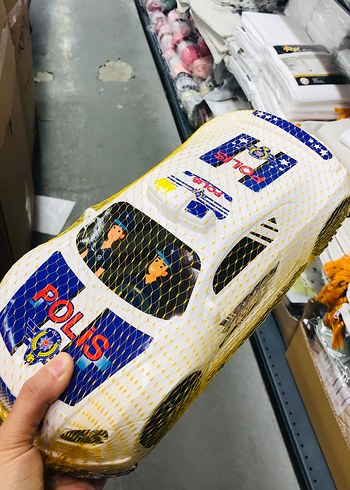 Renkli Polis Oyuncak Arabası 2Li - Görsel 4