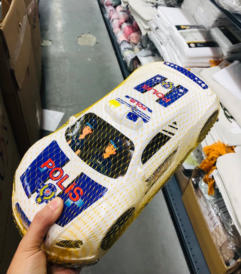 Renkli Polis Oyuncak Arabası 2Li - Görsel 4