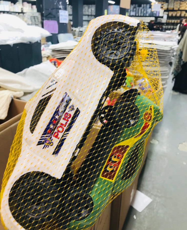 Renkli Polis Oyuncak Arabası 2Li - Görsel 3