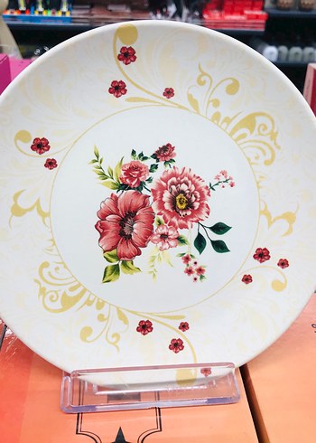 Lavin 24 Parça Beyaz Çiçek Desenli Yemek Takımı - Görsel 4