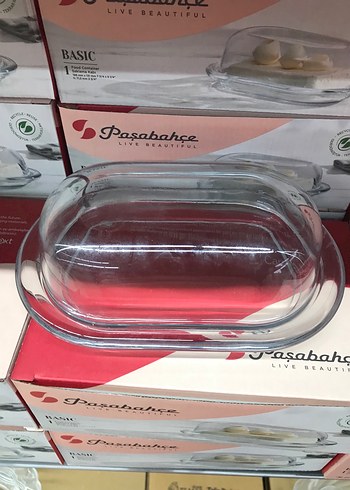 Paşabahçe Basic Cam Kapaklı SUNUMLUK - Görsel 3