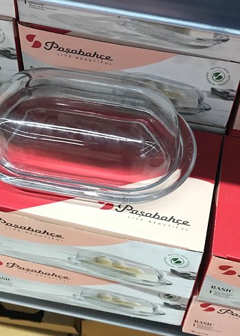 Paşabahçe Basic Cam Kapaklı SUNUMLUK - Görsel 2