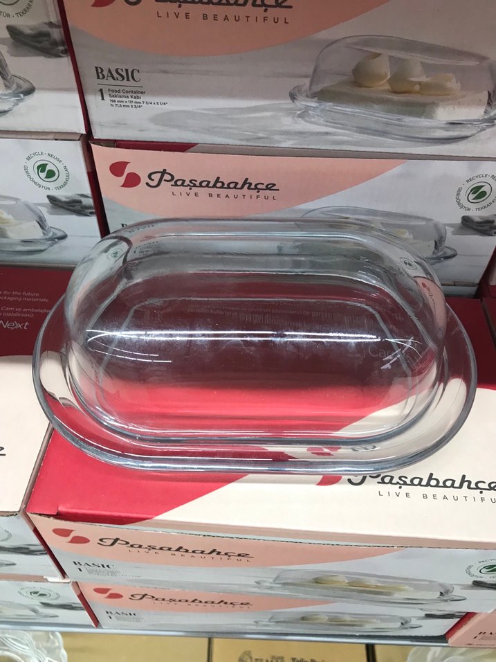 Paşabahçe Basic Cam Kapaklı SUNUMLUK - Görsel 3