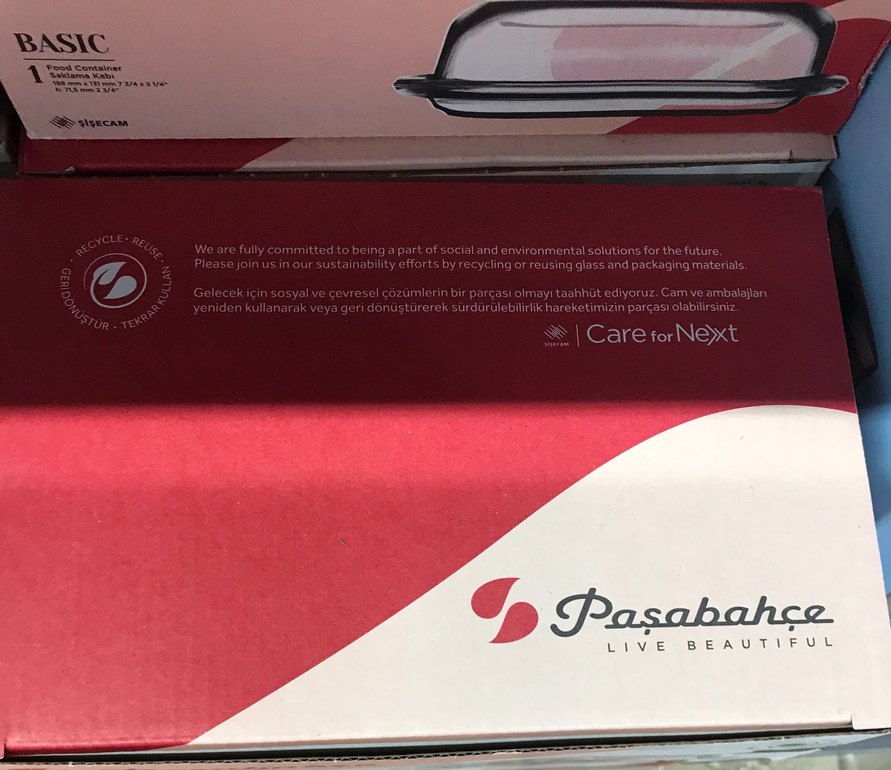 Paşabahçe Basic Cam Kapaklı SUNUMLUK - Görsel 4