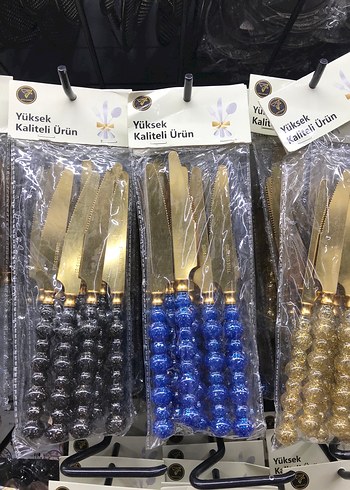 Yüksek Kaliteli Çok Renkli Bıçak Seti - Görsel 2