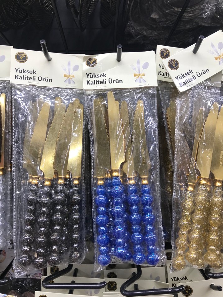 Yüksek Kaliteli Çok Renkli Bıçak Seti - Görsel 2