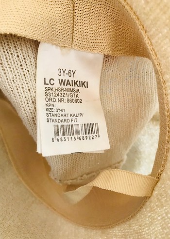3-5 Yaş, 21 cm Beden LC WAİKİKİ 3Y-6Y ŞAPKA