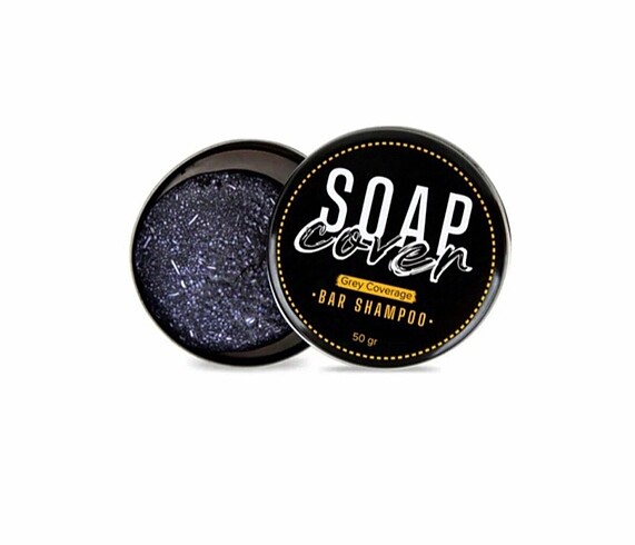 SOAP COVER ORJİNAL DOĞAL SAÇ SAKAL BEYAZLARI KAPAMA SABUNU - Görsel 7