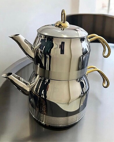 ÇELİK ÇAYDANLIK TAKIMI4.5 Litre