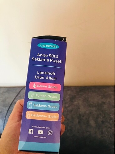 Lansinoh Anne Sütü Saklama Poşeti (17 adet) - Görsel 5