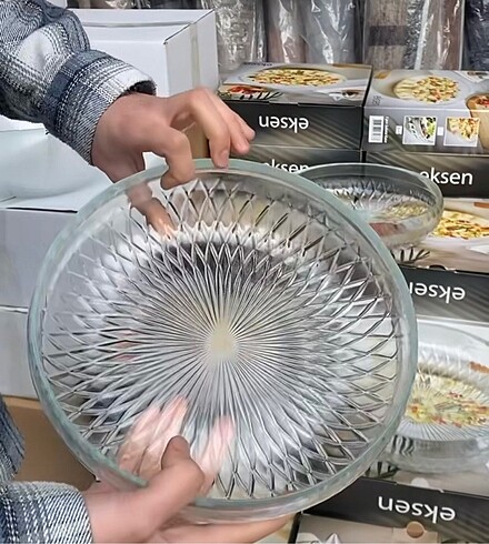  Beden CAM SUNUM SALATA TABAK