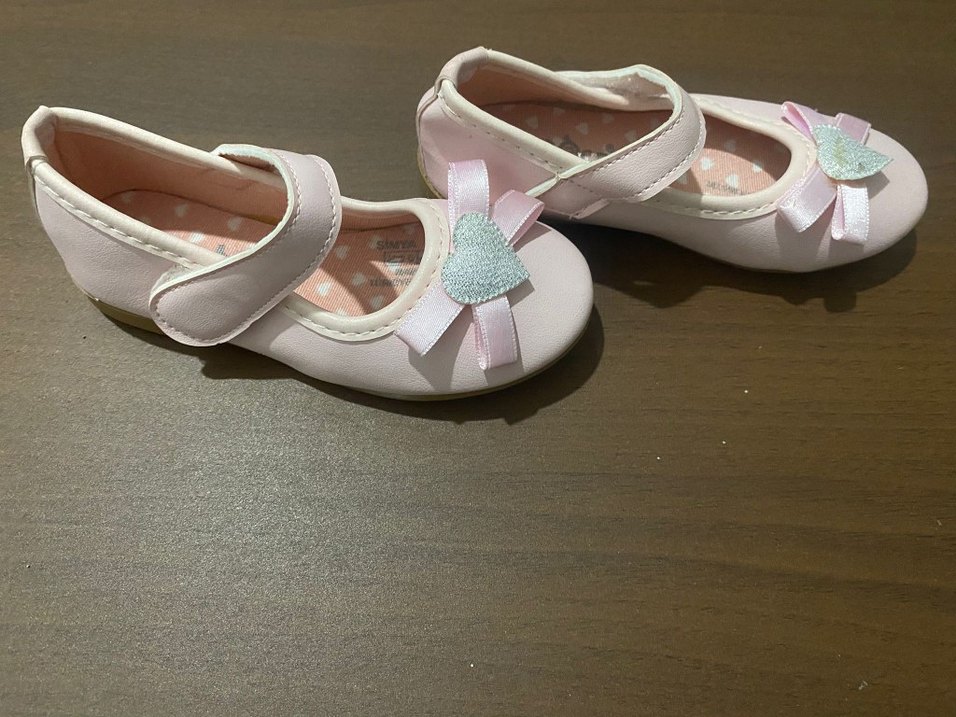 Kız Çocuk Pembe Fiyonklu Babet - Görsel 2