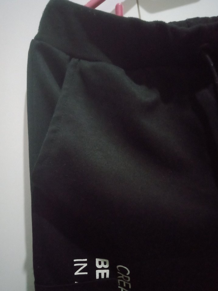 Erkek Siyah  Eşofman pantolon - Görsel 2