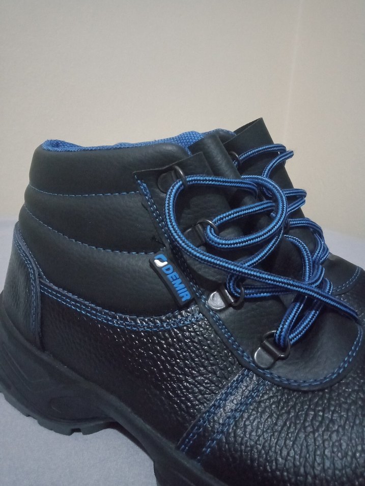 siyah Bağcıklı Erkek Biker Bot DEMİR marka - Görsel 3