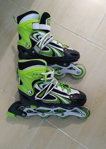 Yeşil Yılan Desenli Erkek Pateni - Görsel 2