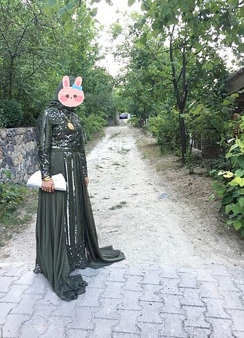 Tesettür abiye elbise