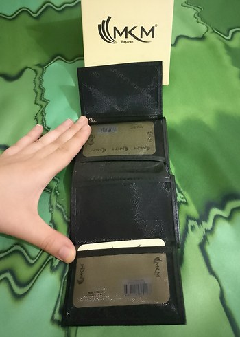 MKM Minimalist siyah Erkek Cüzdan - Görsel 3
