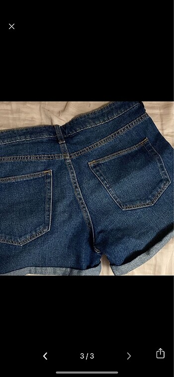 34 Beden H&M Jean şort