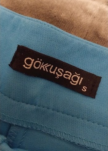 Diğer Mavi Midi Piliseli Mini şort etek