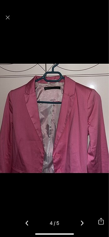 xs Beden pembe Renk Blazer
