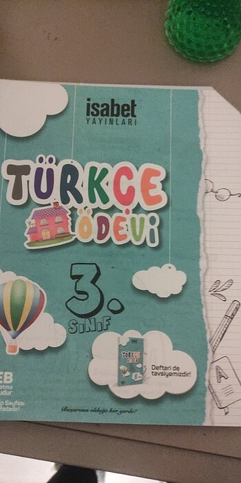  Türkce ödevi 3.simif 