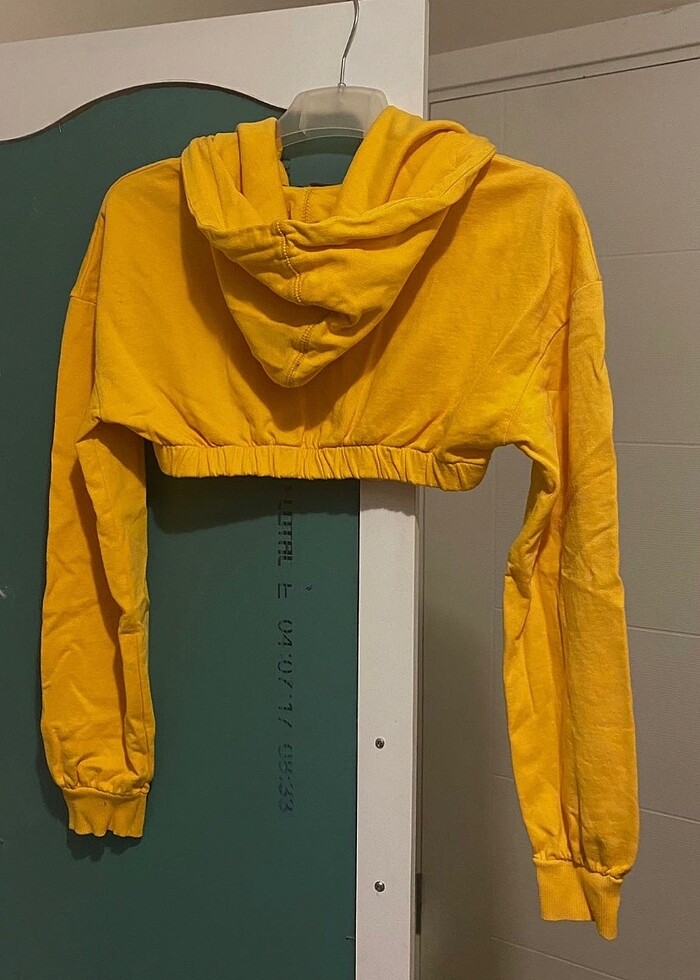 Crop Kısa Sweat - Görsel 3