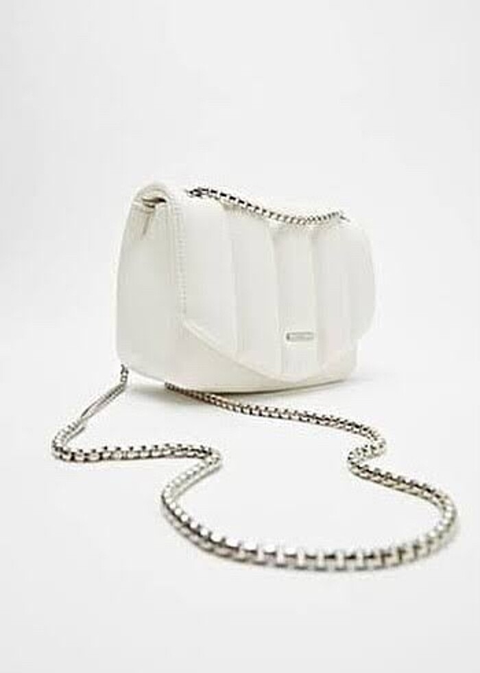 Bershka Beyaz Çanta - Görsel 2