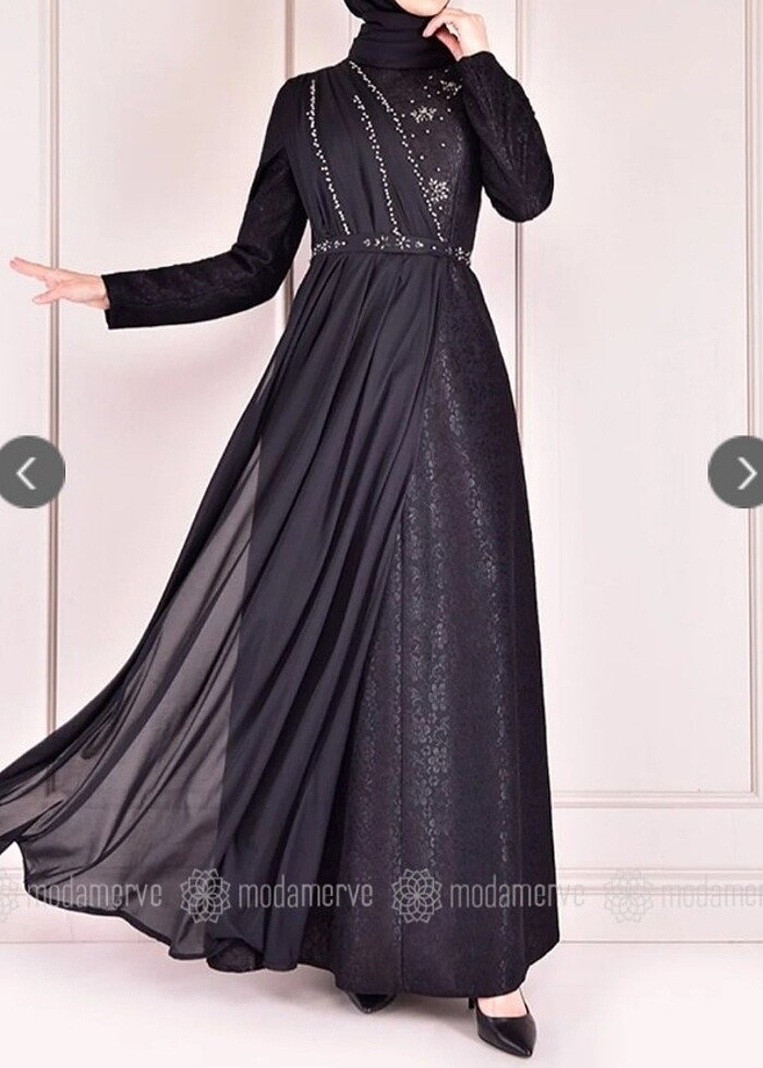 Siyah abiye - Görsel 2