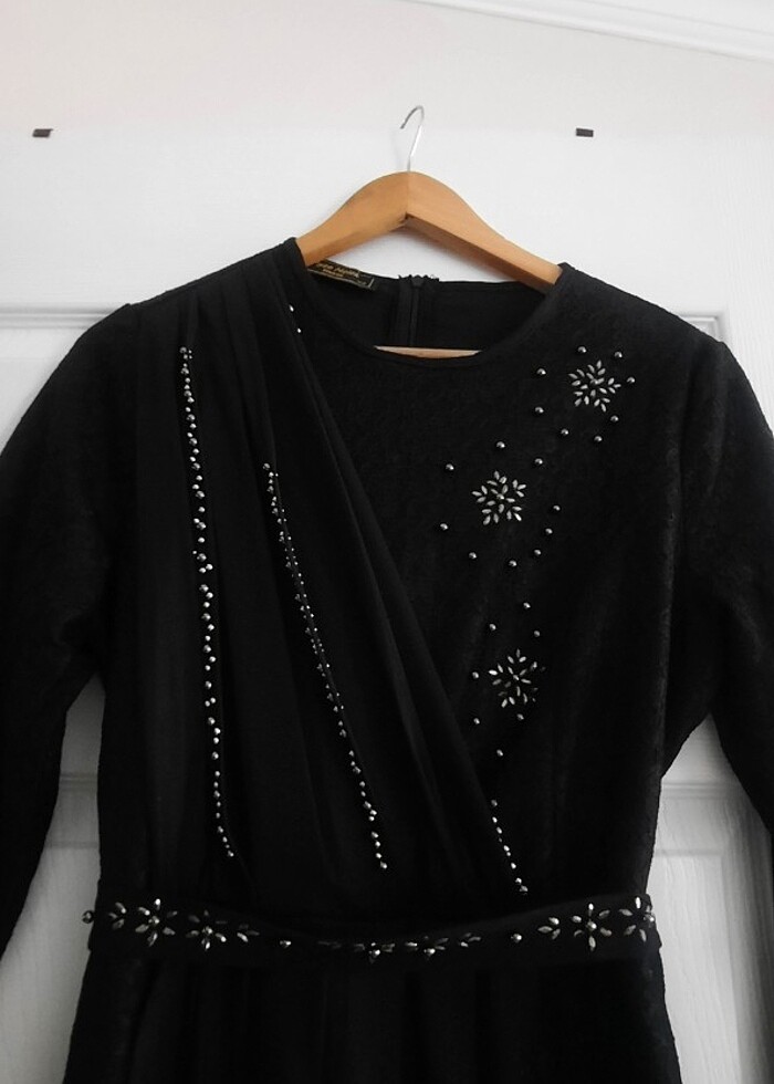 Siyah abiye - Görsel 5