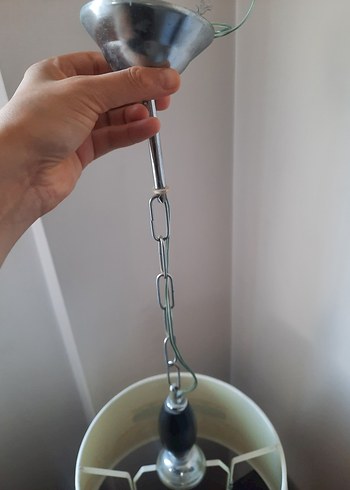 Sarı Kaplan Desenli Abajur - Görsel 5