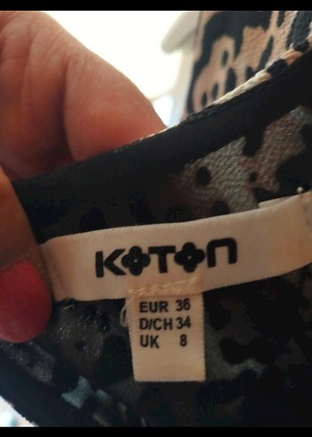 36 Beden kahverengi Renk Leopar Desenli Kolsuz Mini Elbise