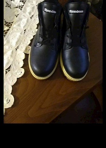 Siyah Bağcıklı Erkek Günlük Sokak Botu - Görsel 3