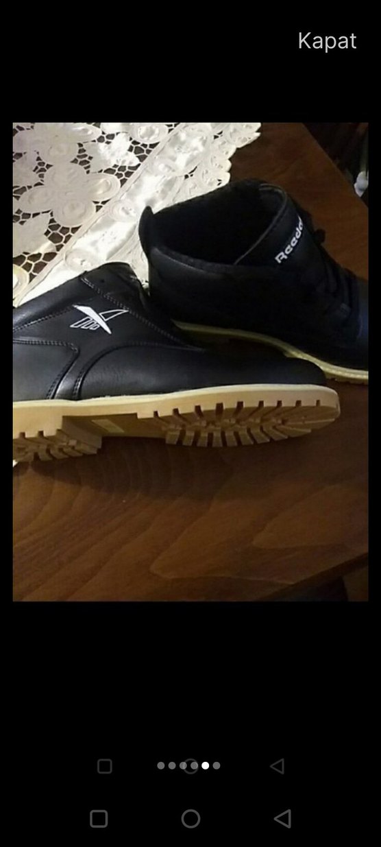 Siyah Bağcıklı Erkek Günlük Sokak Botu - Görsel 5