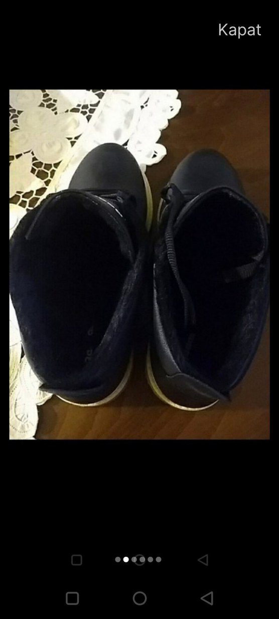 Siyah Bağcıklı Erkek Günlük Sokak Botu - Görsel 2