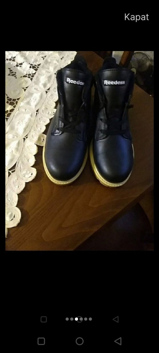 Siyah Bağcıklı Erkek Günlük Sokak Botu - Görsel 3