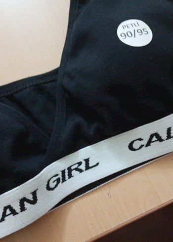 Siyah Baskılı Mini Spor Sütyeni - Görsel 3