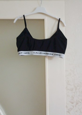 Siyah Baskılı Mini Spor Sütyeni - Görsel 2