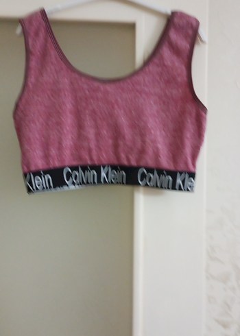 Calvin Klein Pembe Mini Spor Sütyeni - Görsel 2
