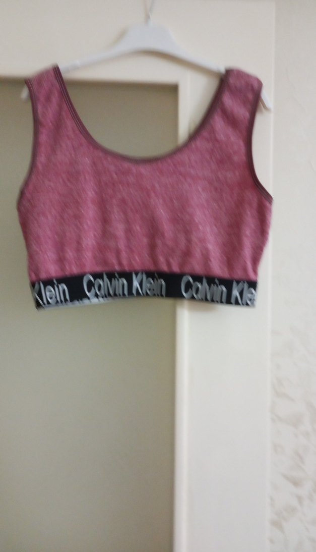 Calvin Klein Pembe Mini Spor Sütyeni - Görsel 2