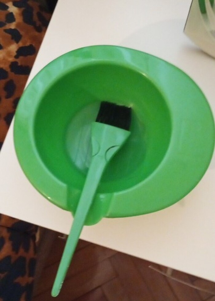 Saç boyama kabı  - Görsel 2