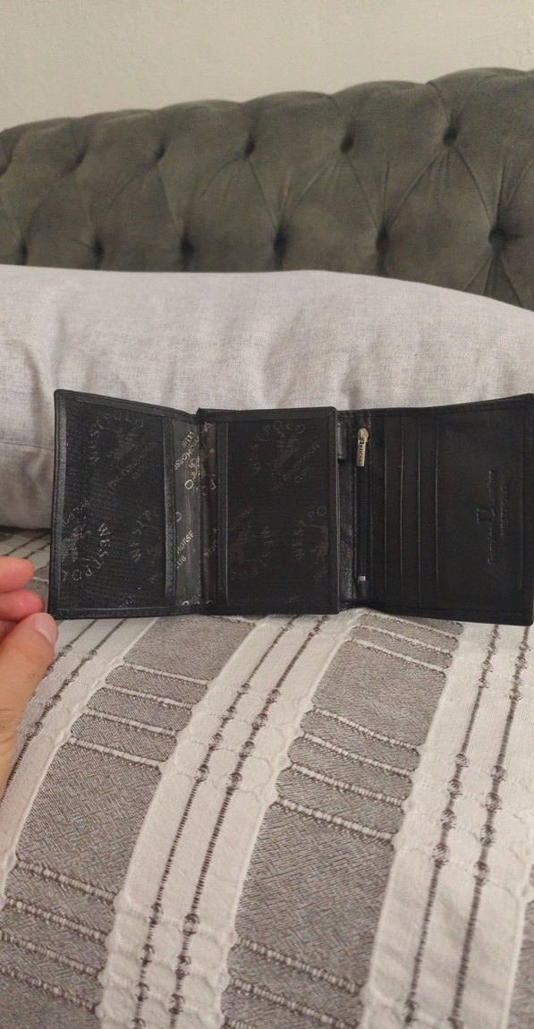 Siyah Erkek Cüzdanı WESTPOLO - Görsel 5