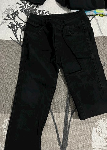 Siyah erkek  Pantolon, Normal Boy, Dar Kesim - Görsel 3