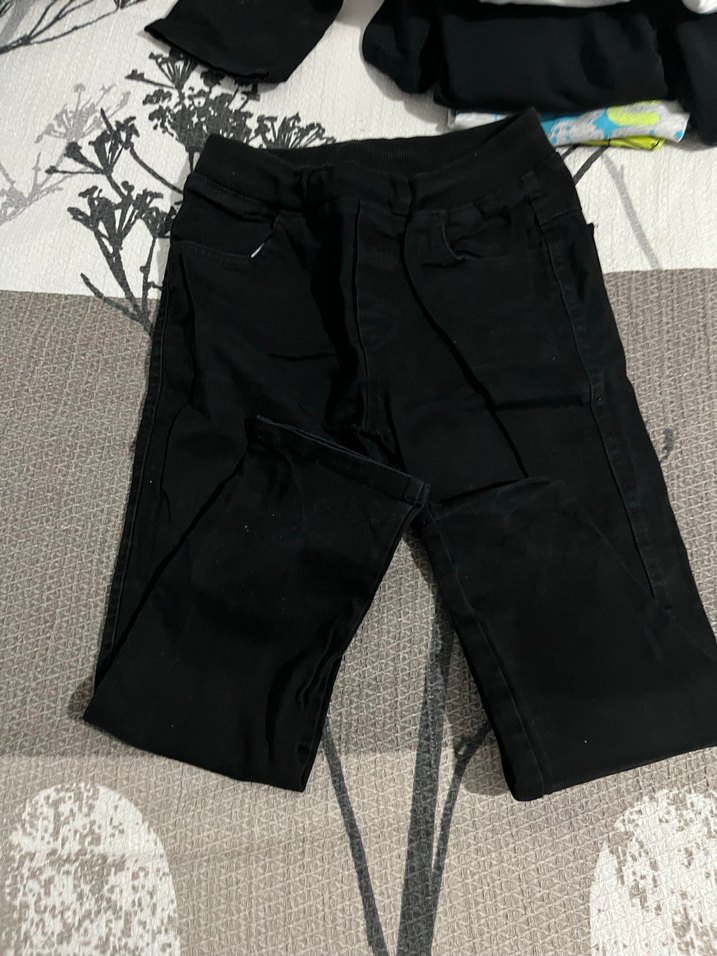 Siyah erkek  Pantolon, Normal Boy, Dar Kesim - Görsel 2