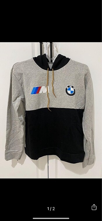 GRİ SİYAH KAPŞONLU SWEAT