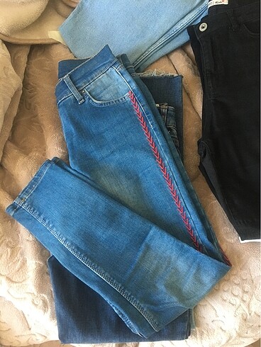 36 Beden mavi Renk Jean kot pantolon