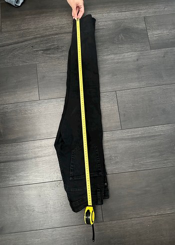 Bershka slim fir siyah pantolon - Görsel 8