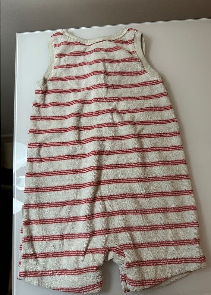 Carter?s havlu şort tulum (9 ay) - Görsel 2